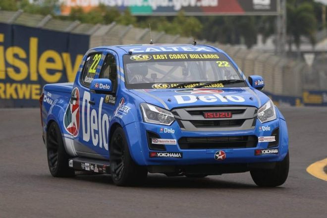 Yes, that is an Isuzu D-Max race truck image