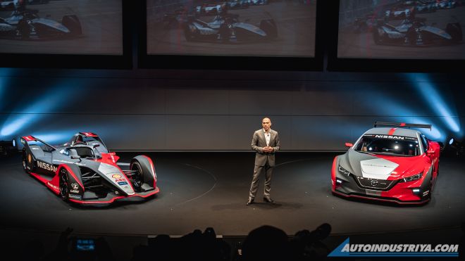 Nissan&rsquo;s Formula E car now has a kimono-inspired livery image