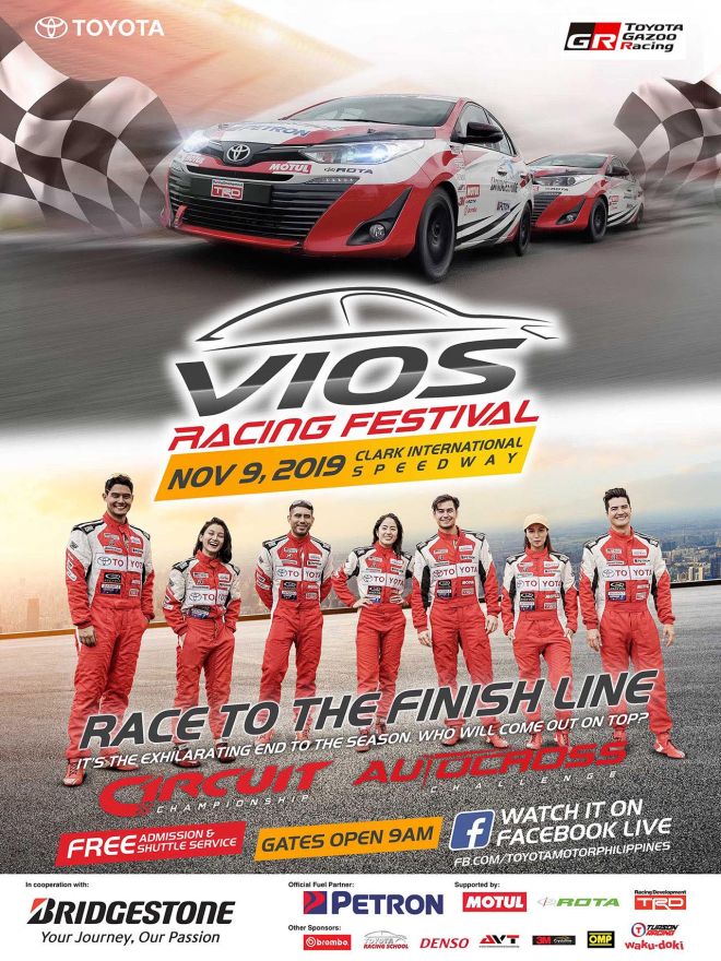 Catch the finale of the Toyota Vios Racing Festival tomorrow image