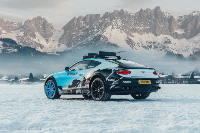 Bentley wants to slide its way in ice racing with Continental GT image