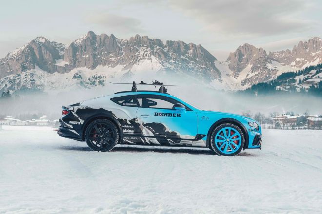 Bentley wants to slide its way in ice racing with Continental GT image