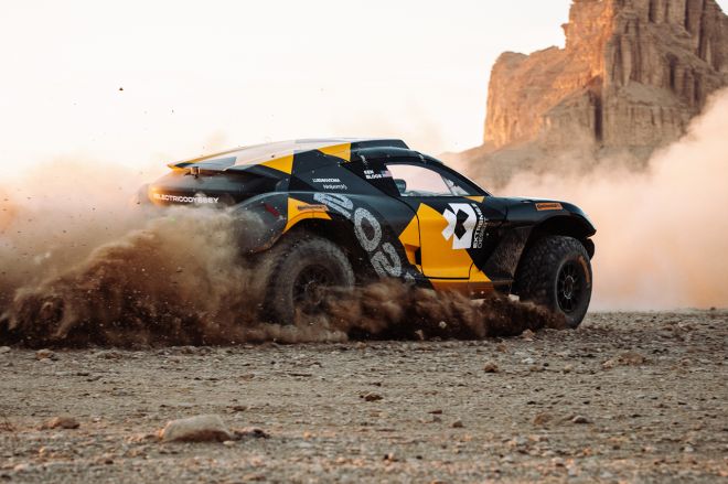 Ken Block takes to Dakar in an Electric Offroad Racer image