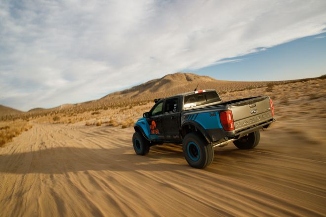 Vaughn Gittin Jr&rsquo;s modified Ford Ranger makes the Raptor look basic image