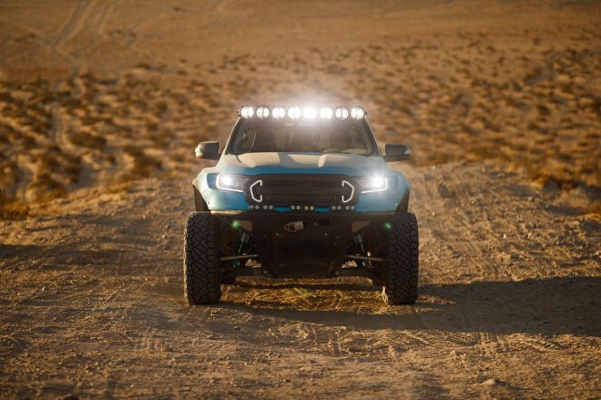 Vaughn Gittin Jr&rsquo;s modified Ford Ranger makes the Raptor look basic image