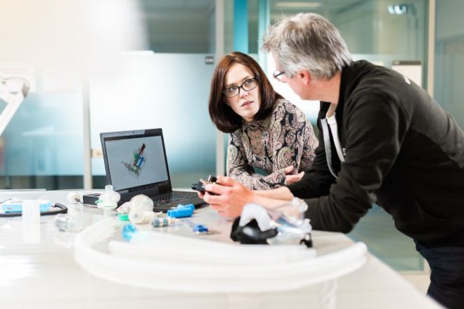Mercedes-AMG F1 helps build breathing device for COVID-19 patients image