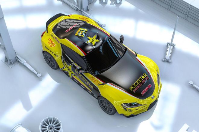 This 1,000 HP Toyota GR Supra is a real tire slayer image