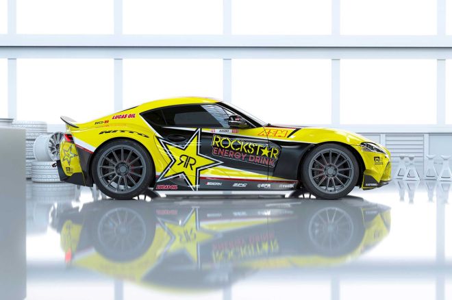 This 1,000 HP Toyota GR Supra is a real tire slayer image