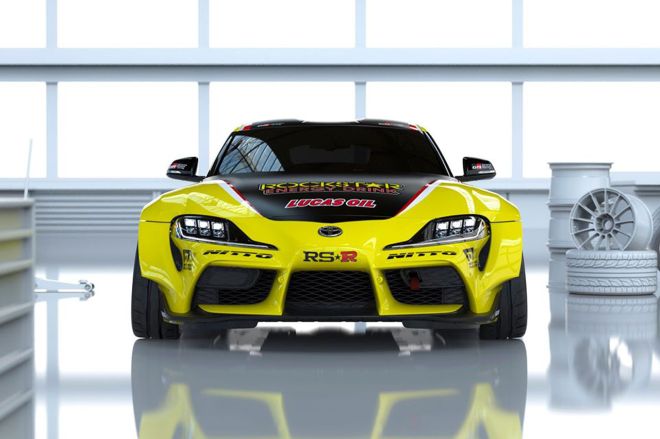 This 1,000 HP Toyota GR Supra is a real tire slayer image