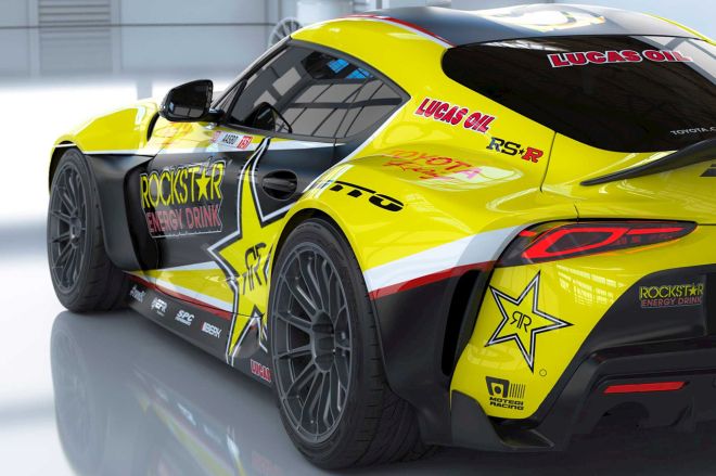 This 1,000 HP Toyota GR Supra is a real tire slayer image