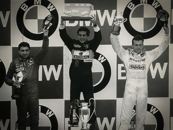 35 years ago, Ayrton Senna won his first F1 race image