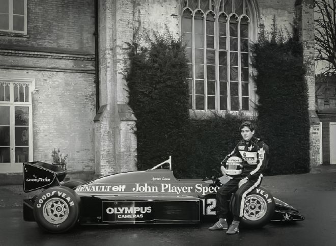 35 years ago, Ayrton Senna won his first F1 race image