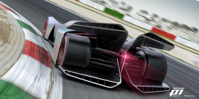 Ford&rsquo;s first virtual race car has a body that transforms image