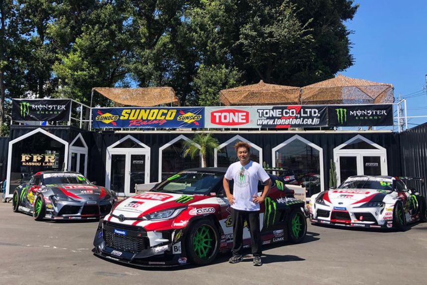 This widebody 2JZ-swapped Toyota GR Yaris is built to drift image