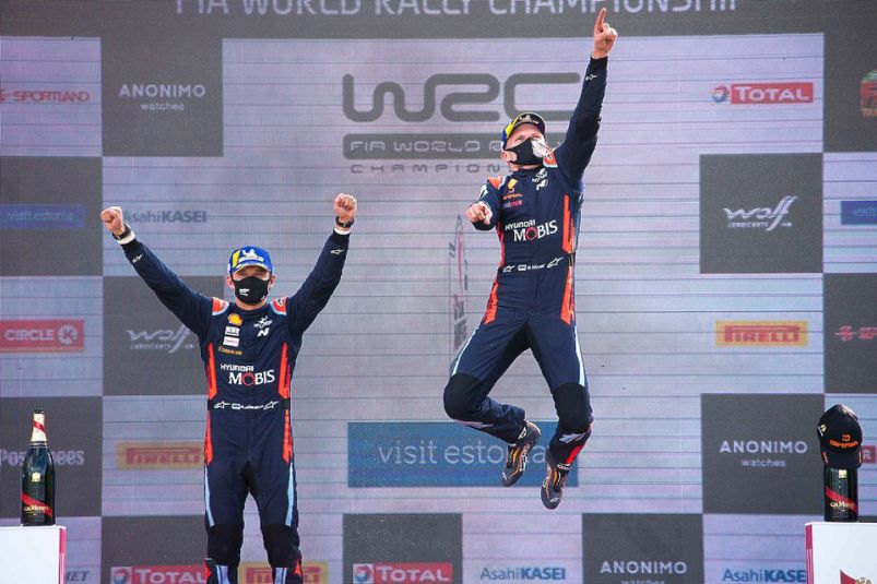 Hyundai inches closer to Toyota in World Rally Championship image