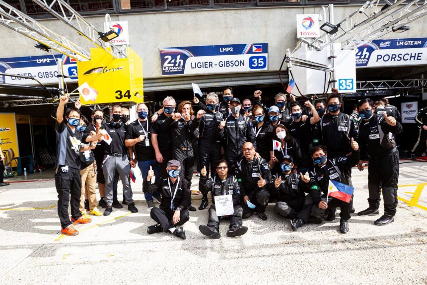 PH Eurasia Motorsport team finishes 2020 24 Hour of Le Mans image