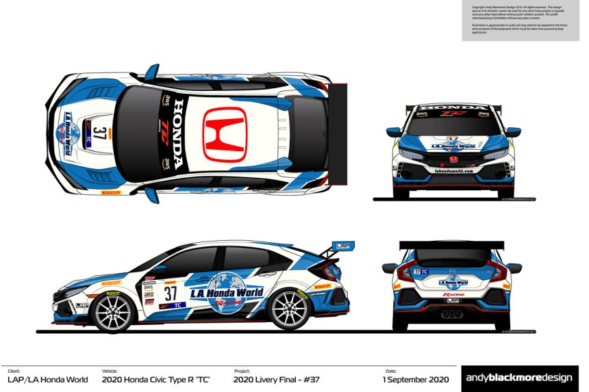 Check out these Honda Civic Type R racing liveries image