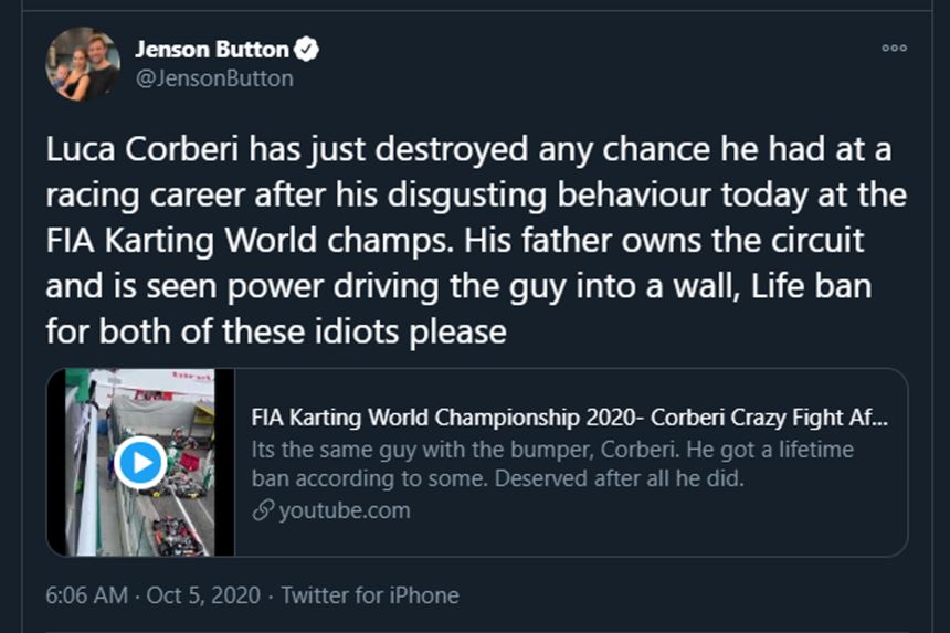 Young karter goes on rage rampage at official CIK-FIA event image