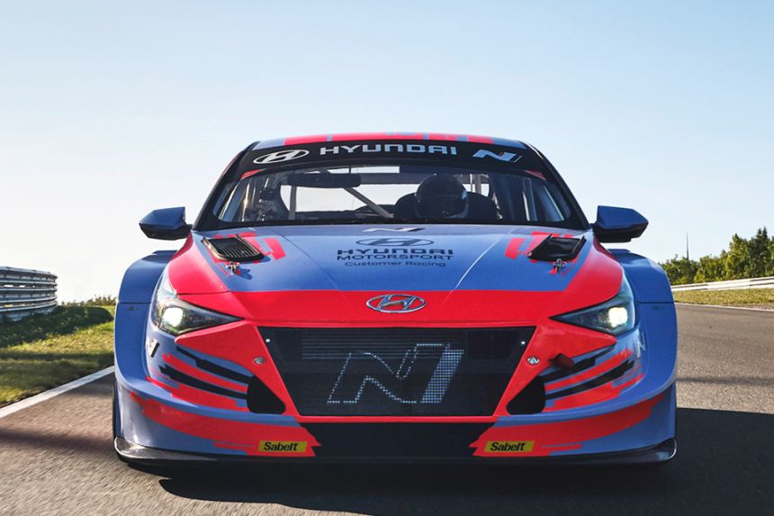 Hyundai wants to take their all-new Elantra racing image