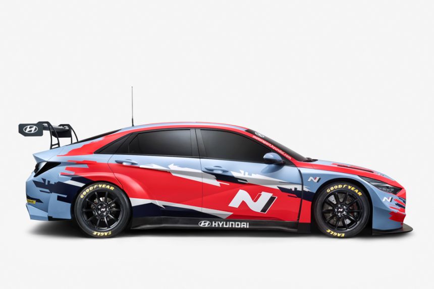 Hyundai wants to take their all-new Elantra racing image