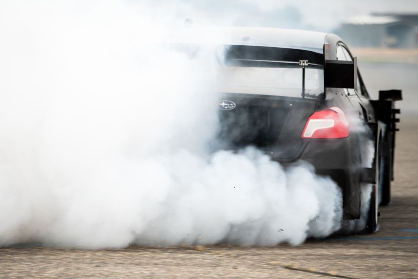 Subaru built this wild WRX STI to kill all tires image