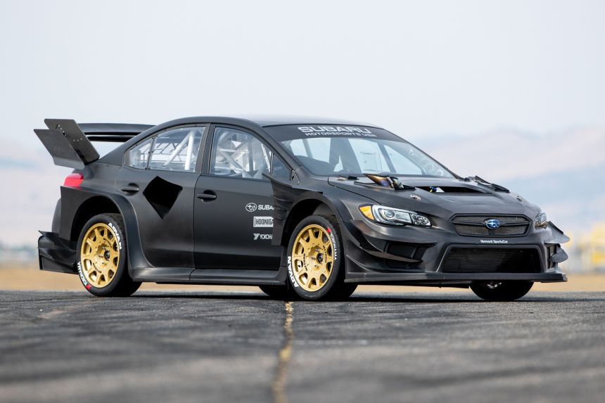 Subaru built this wild WRX STI to kill all tires image
