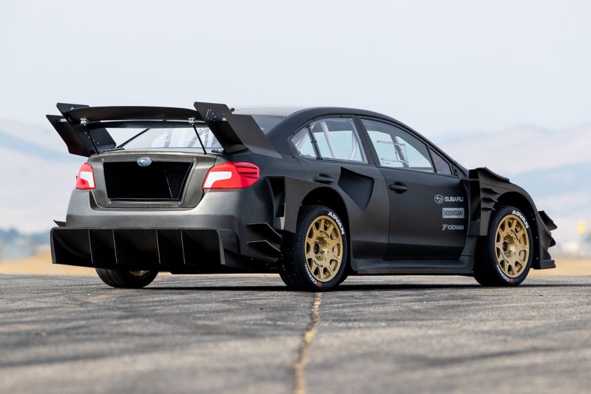Subaru built this wild WRX STI to kill all tires image