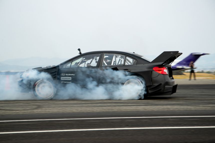 Subaru built this wild WRX STI to win races and destroy tires image