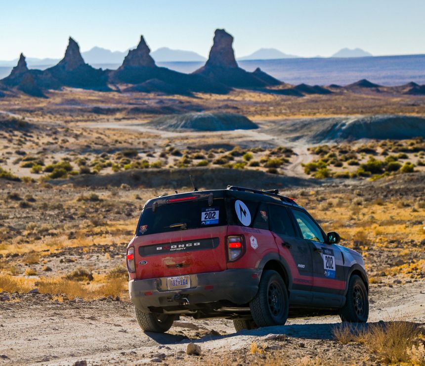 A bone-stock Ford Bronco Sport just won a 1,931-km desert rally image