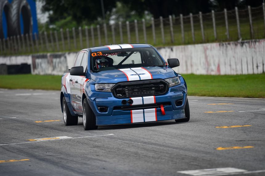 Ford Thailand built this Ranger pick-up truck to go racing image