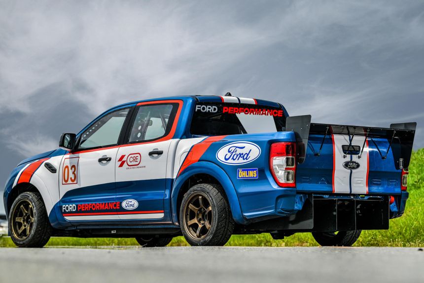 Ford Thailand built this Ranger pick-up truck to go racing image