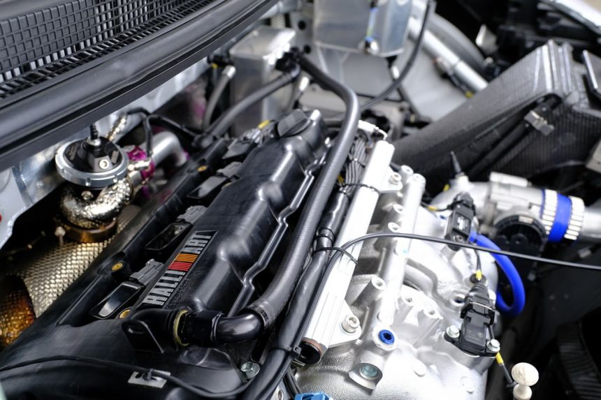Ralliart built a Mitsubishi Mirage Evolution...sort of image