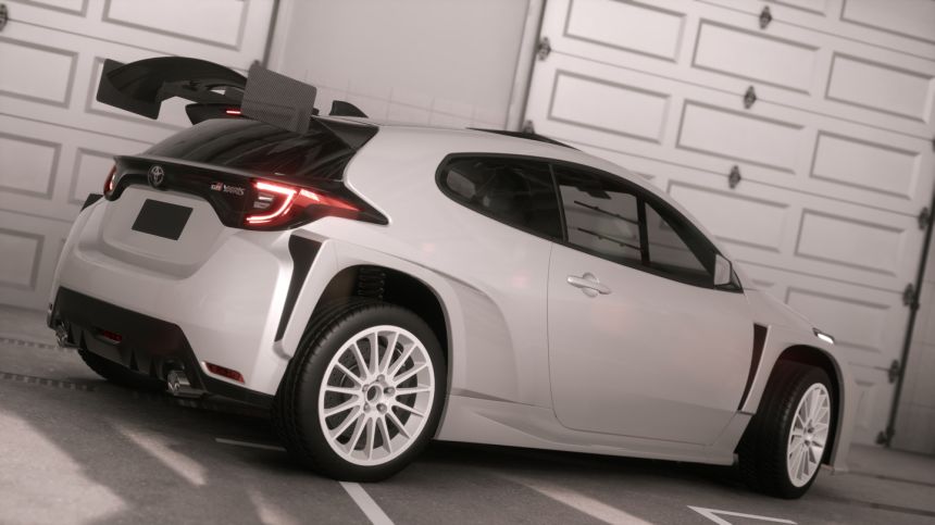 This Toyota GR Yaris AP4 is ready to win rally championships image