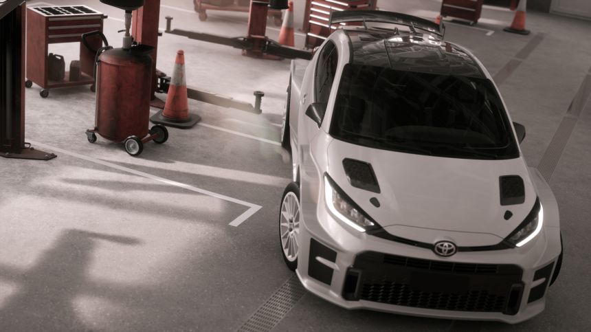 This Toyota GR Yaris AP4 is ready to win rally championships image