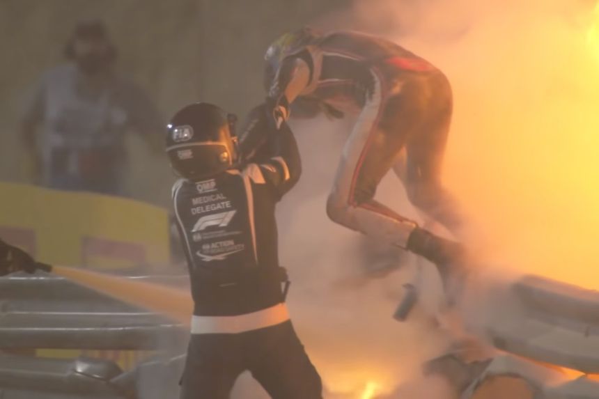 Romain Grosjean is the real winner of the 2020 Bahrain Grand Prix image