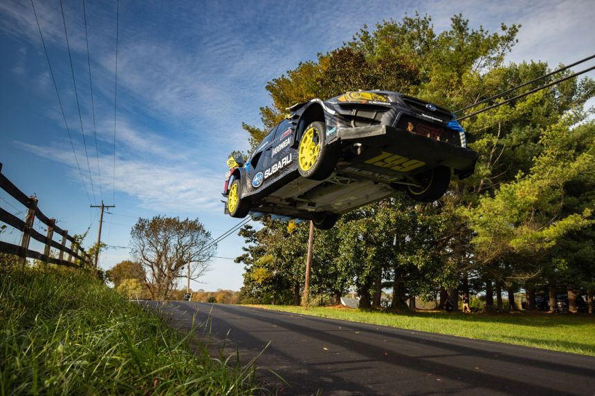 Watch: 862HP Subaru WRX STI jumps over speedboat and drifts image
