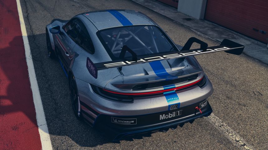 510 HP Porshce 911 GT3 Cup is one mean track machine image