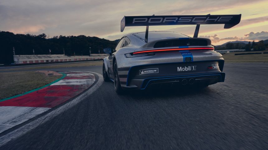 510 HP Porshce 911 GT3 Cup is one mean track machine image