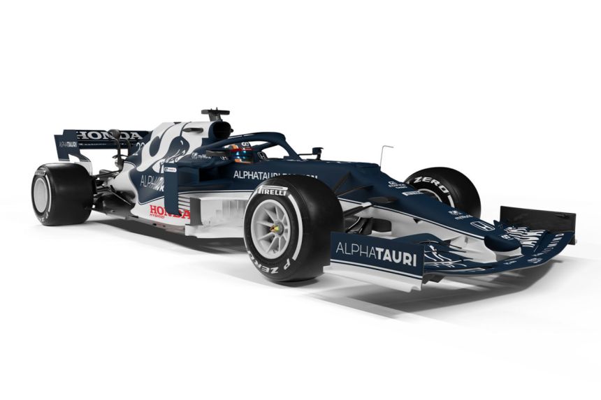 Alpha Tauri flips its colors for 2021 Formula 1 season image
