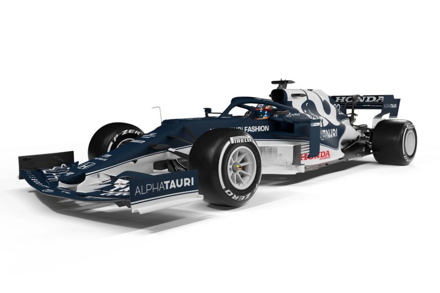 Alpha Tauri flips its colors for 2021 Formula 1 season image