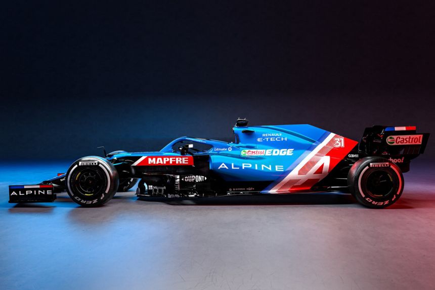 Alpine A521 is Fernando Alonso