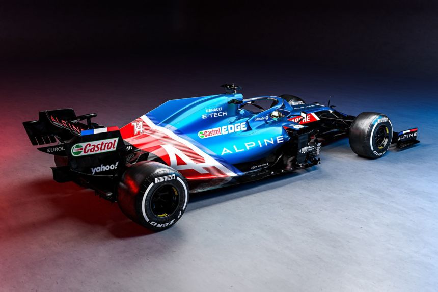 Alpine A521 is Fernando Alonso