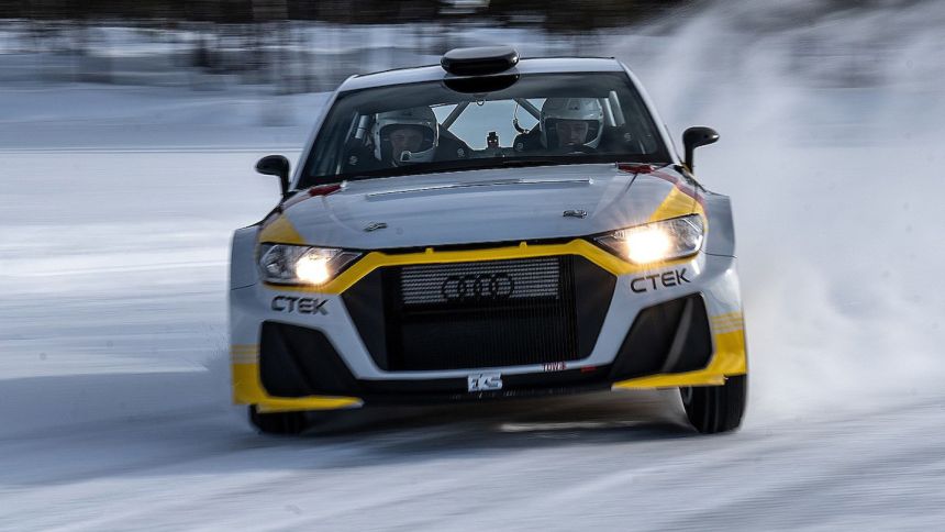 An Audi will be competing in WRC again image