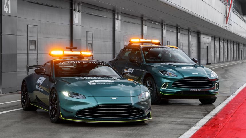Aston Martin to lead F1 this season...as official safety car image