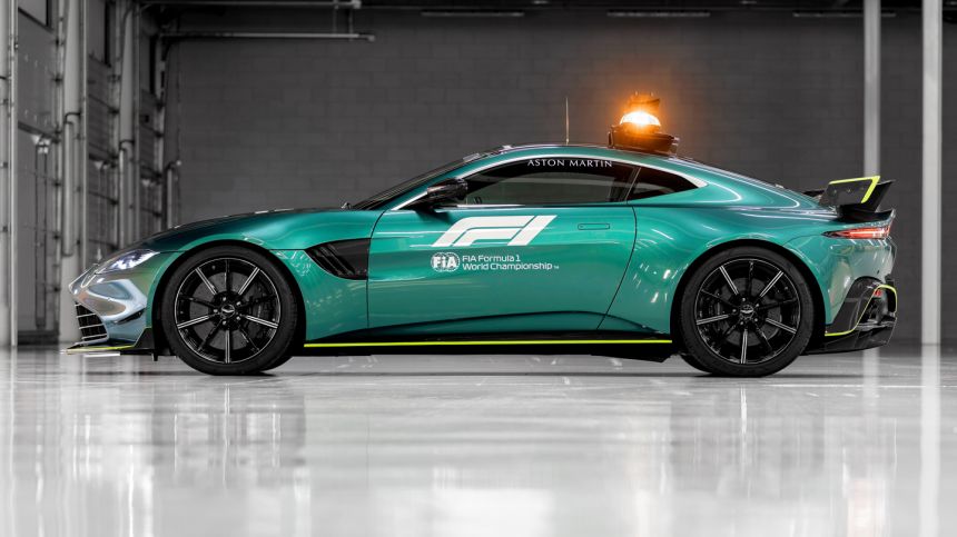 Aston Martin to lead F1 this season...as official safety car image