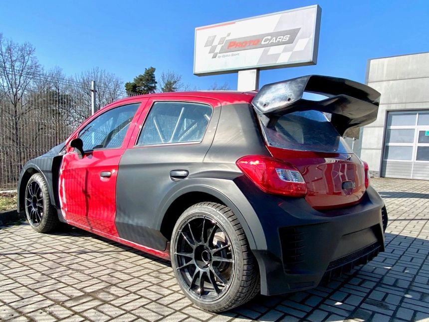 This Mitsubishi Mirage rally car is properly badass image