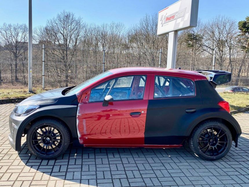 This Mitsubishi Mirage rally car is properly badass image