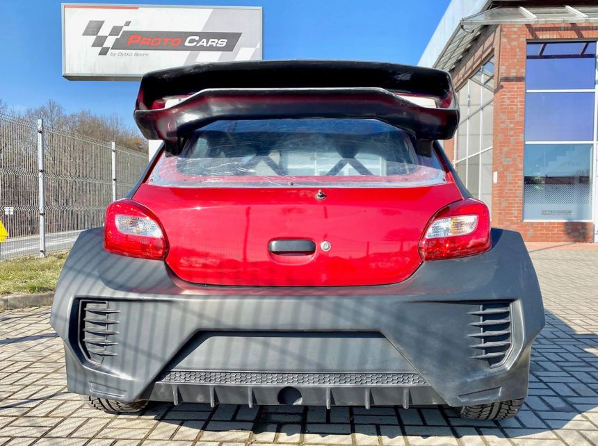 This Mitsubishi Mirage rally car is properly badass image