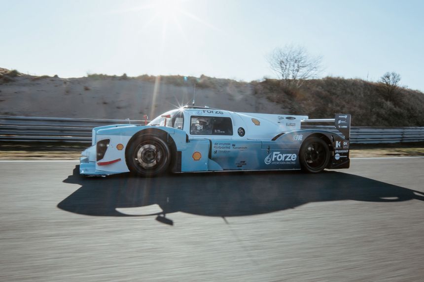 Hyundai is building the world&rsquo;s fastest hydrogen fuel-cell race car image