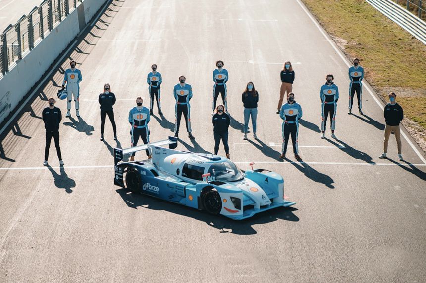 Hyundai is building the world&rsquo;s fastest hydrogen fuel-cell race car image