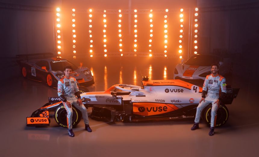 McLaren F1 team is getting a retro makeover for Monaco GP image
